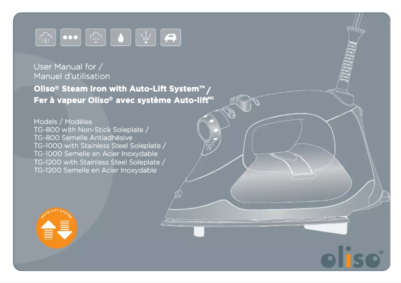 Page n°1 - Manuel utilisateur Oliso TG-800