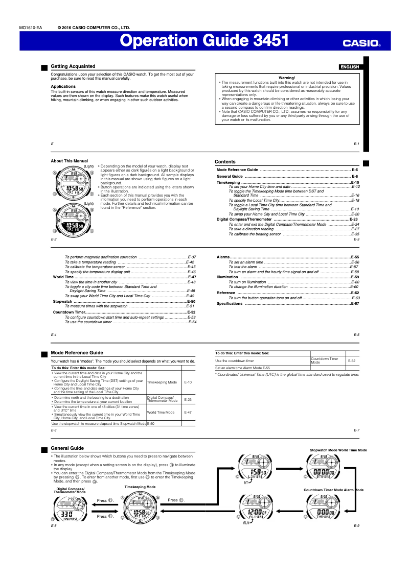 Image de la première page du manuel de l'appareil SGW600H-1B