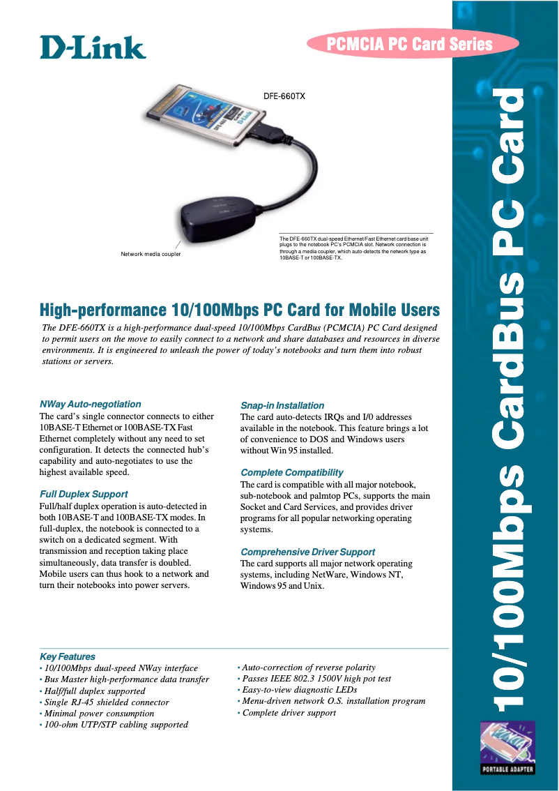 Image de la première page du manuel de l'appareil DFE-660TX