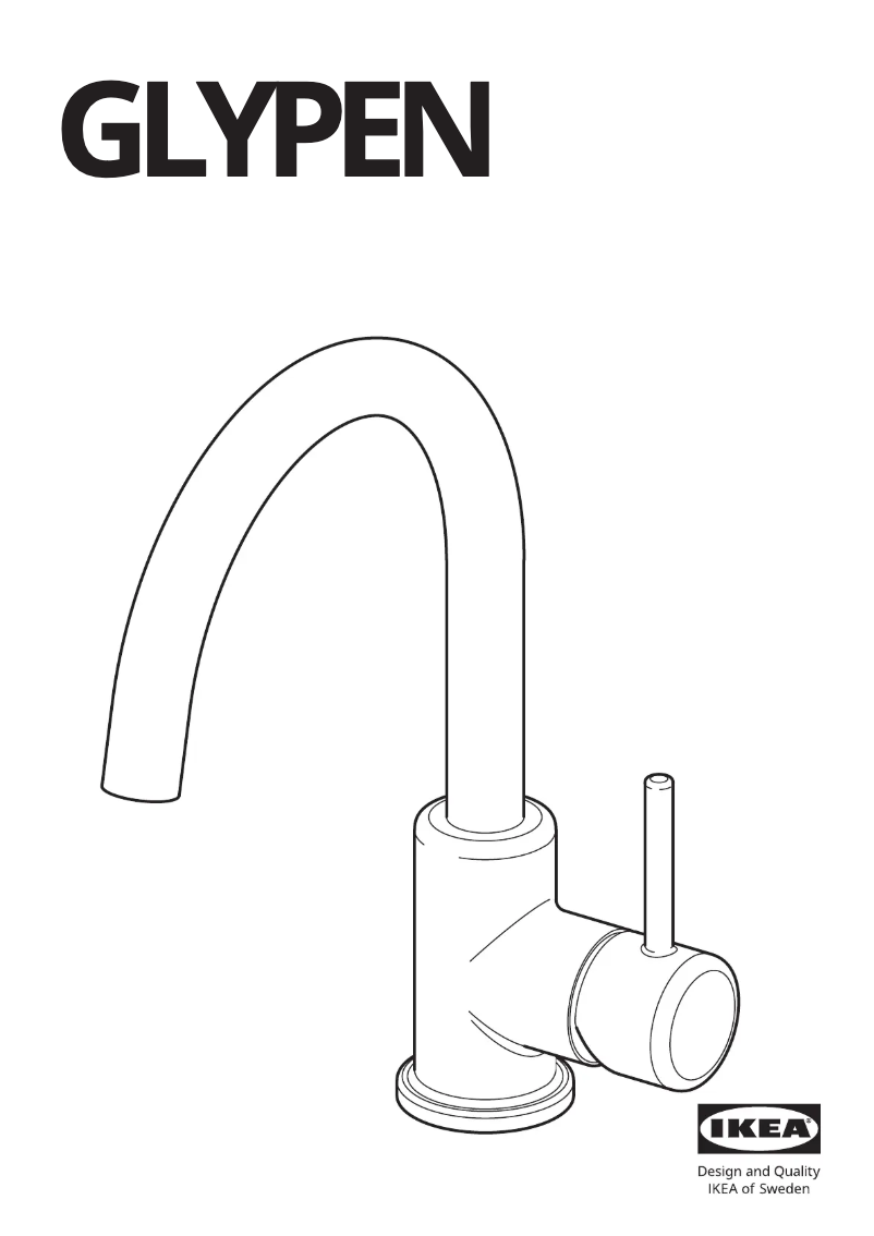 Image de la première page du manuel de l'appareil GLYPEN 704.423.92