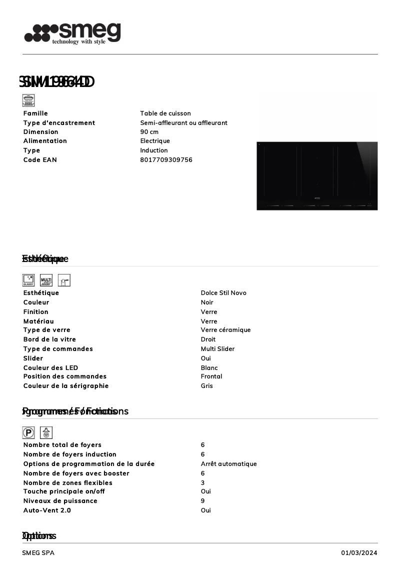 Imagen de la primera página del manual del dispositivo SIM1964D