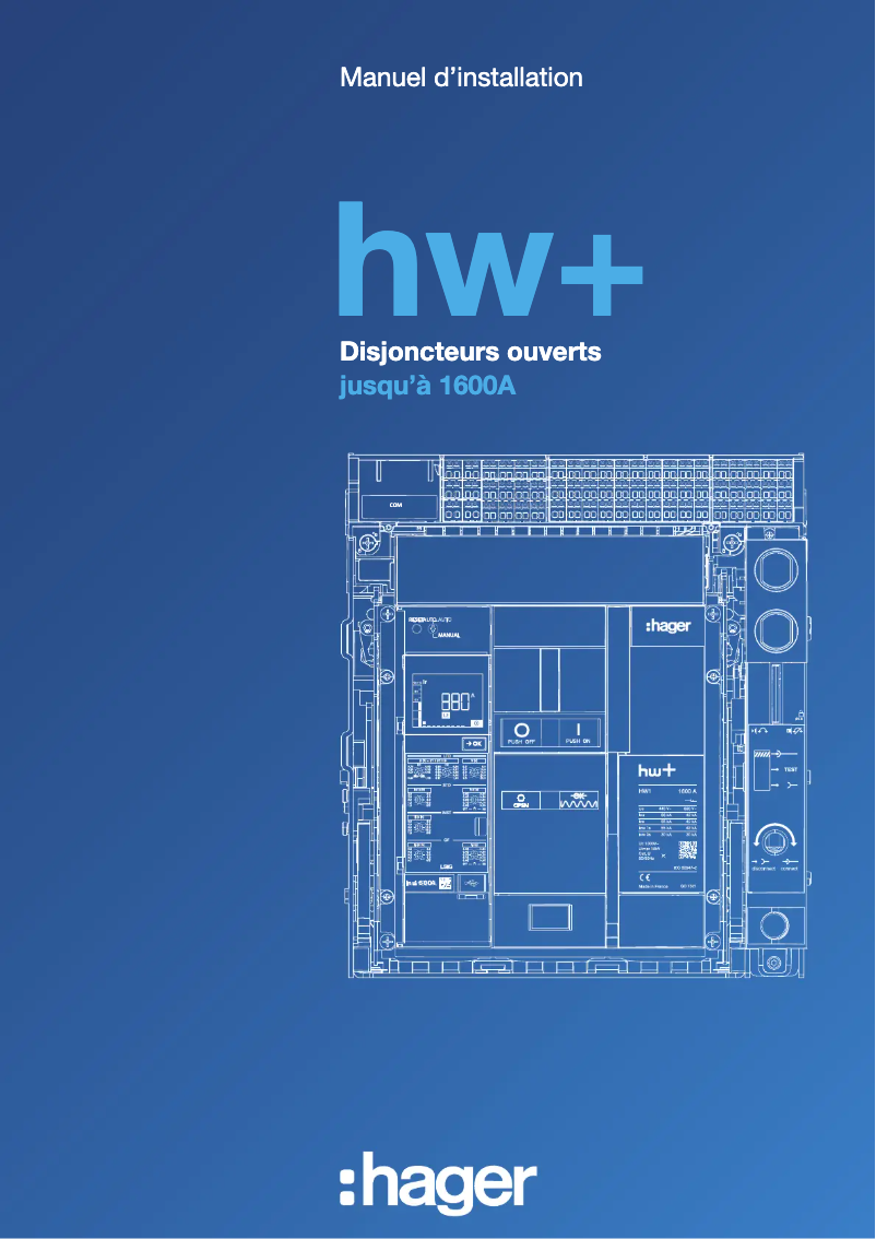 Image de la première page du manuel de l'appareil HW1W416DS