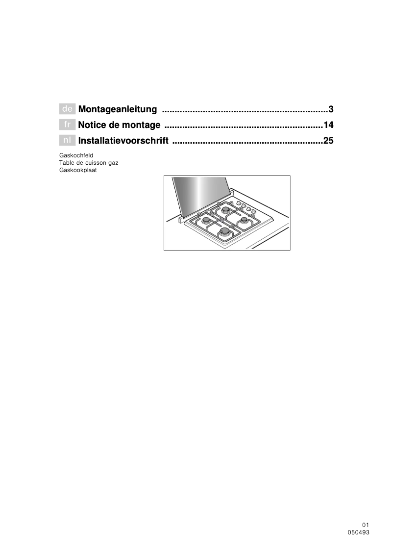 Image de la première page du manuel de l'appareil NGU2121DE