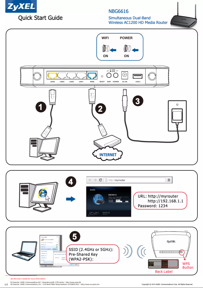 Image de la première page du manuel de l'appareil NBG6616