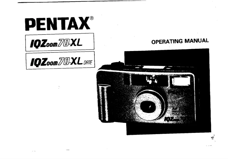 Image de la première page du manuel de l'appareil IQZoom 70-XL