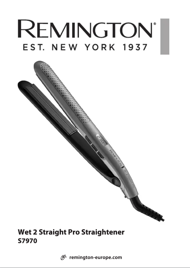 Image de la première page du manuel de l'appareil Wet 2 Pro S7970