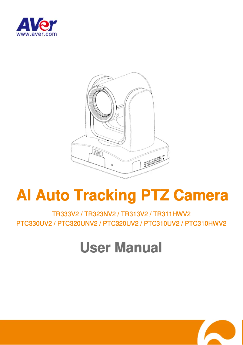 Page 1 de la notice Manuel utilisateur AVer PTC320UV2