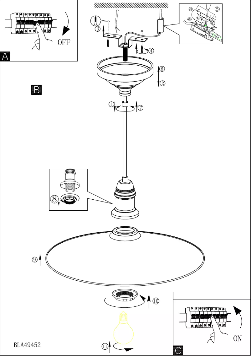 Image de la première page du manuel de l'appareil Vintage Bridport