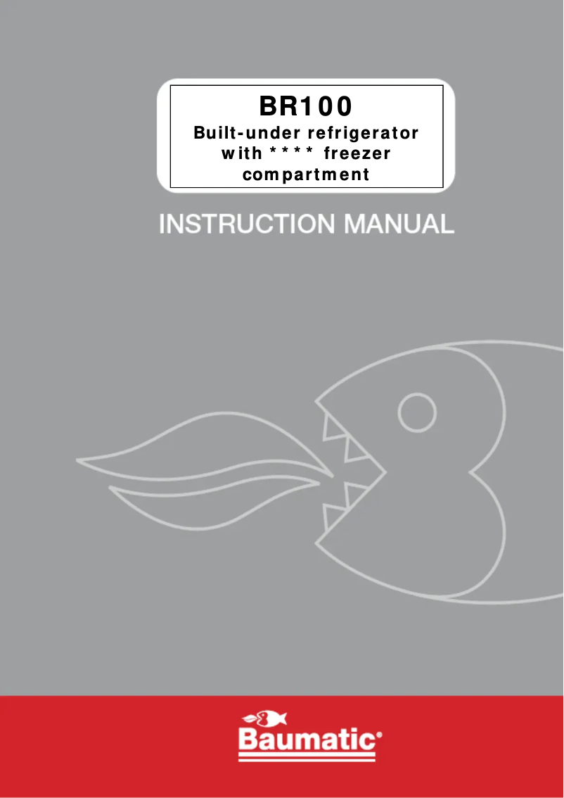 Page n°1 - Manuel utilisateur Baumatic BR100