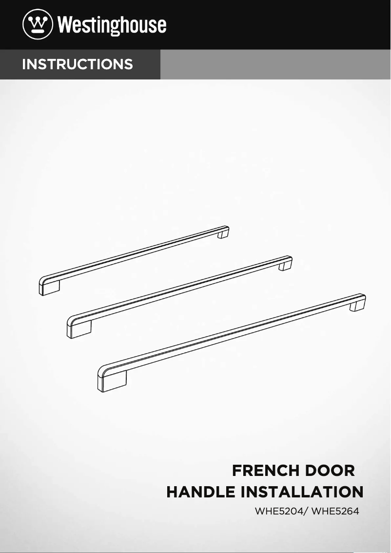 Image de la première page du manuel de l'appareil WHE5204SB