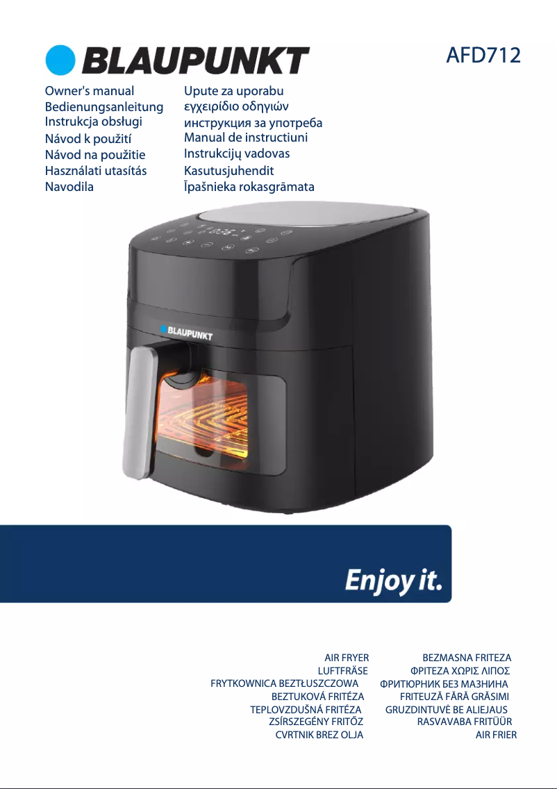 Page n°1 - Manuel utilisateur Blaupunkt AFD712