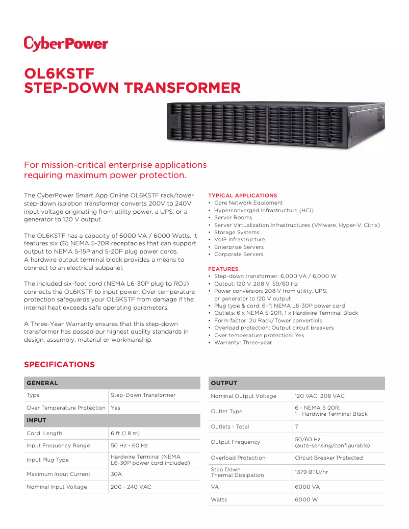 Image de la première page du manuel de l'appareil OL6KSTF