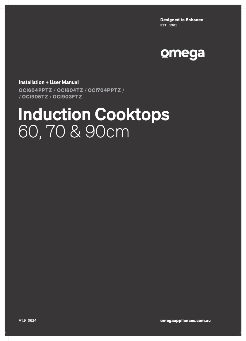 Page n°1 - Manuel utilisateur Omega OCI604PPTZ