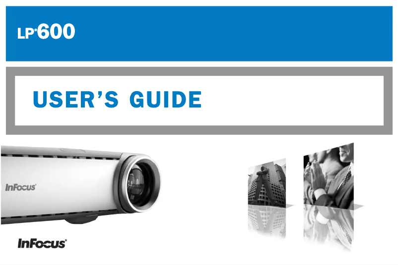 Image de la première page du manuel de l'appareil LP600