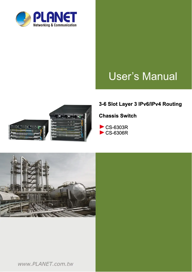 Image de la première page du manuel de l'appareil CS-6306R