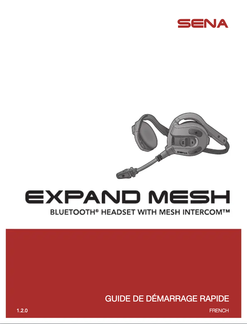 Image de la première page du manuel de l'appareil Expand Mesh
