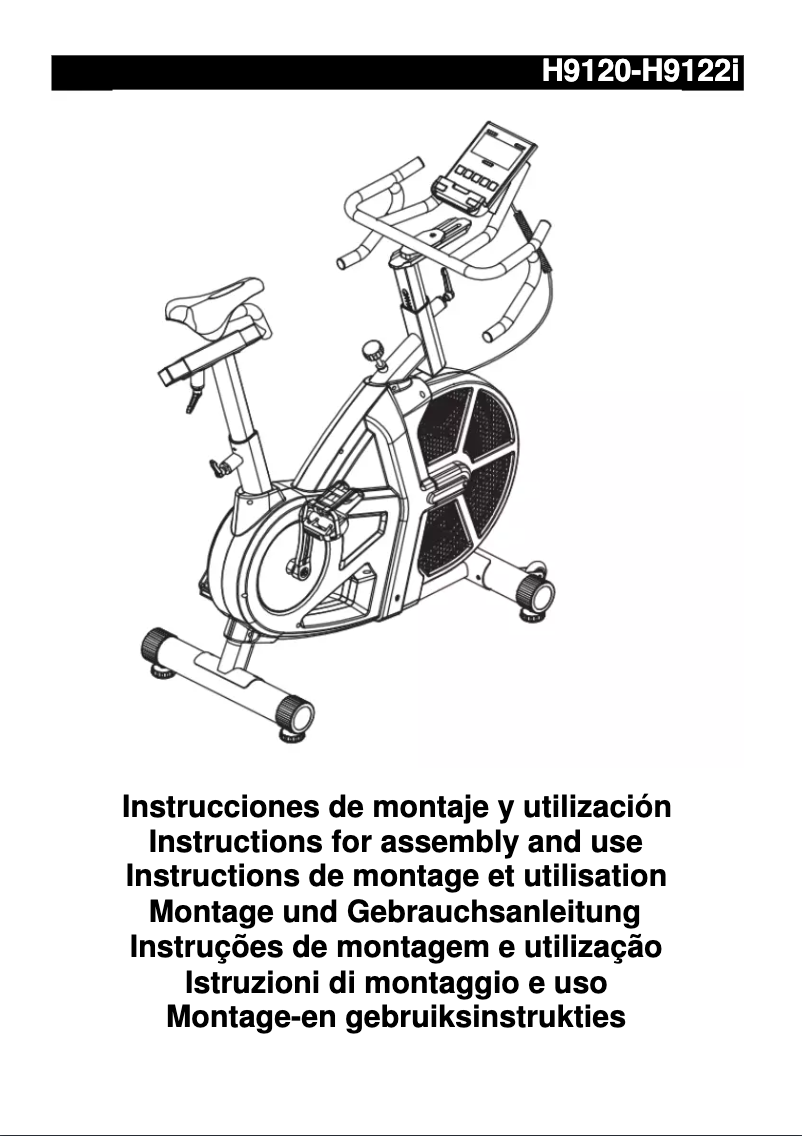 Página 1 del manual Manual de usuario BH Fitness Fitness i.Air Mag HIIT