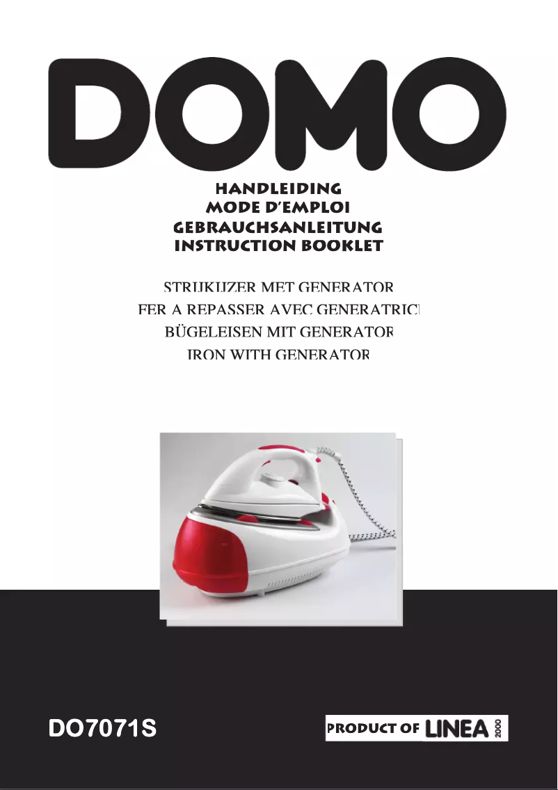 Image de la première page du manuel de l'appareil DO7071S