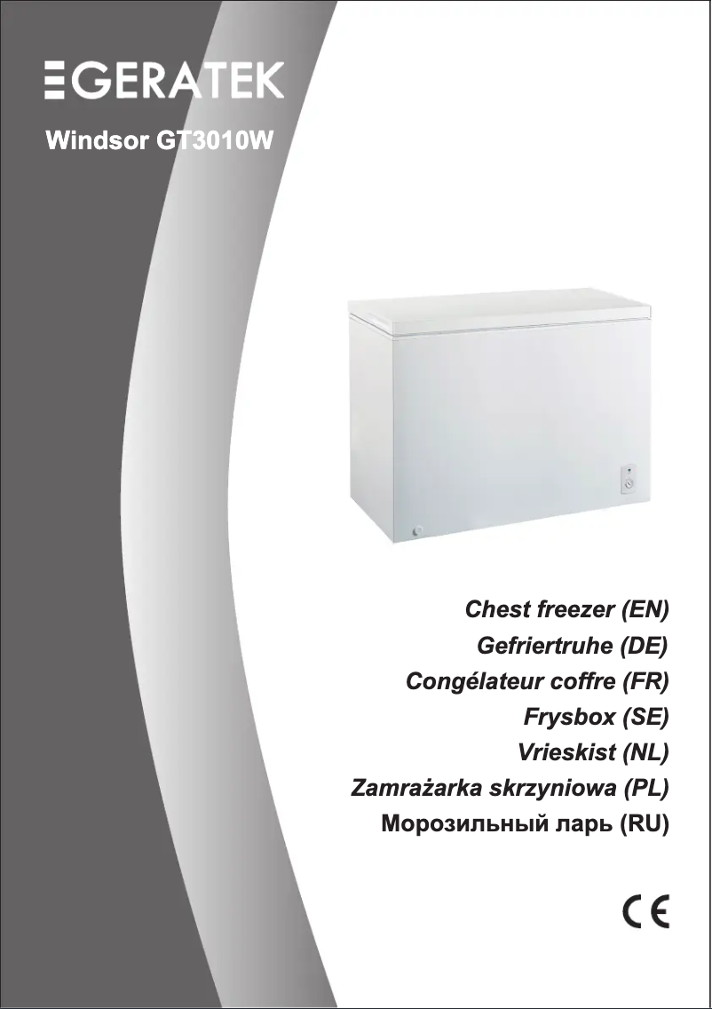 Image de la première page du manuel de l'appareil CFR-126813