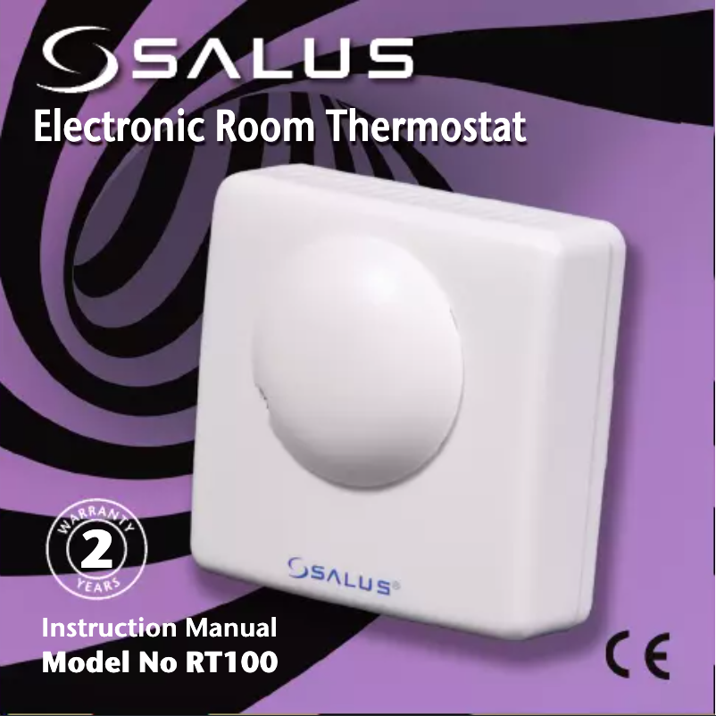 Página 1 del manual Manual de usuario Salus RT100