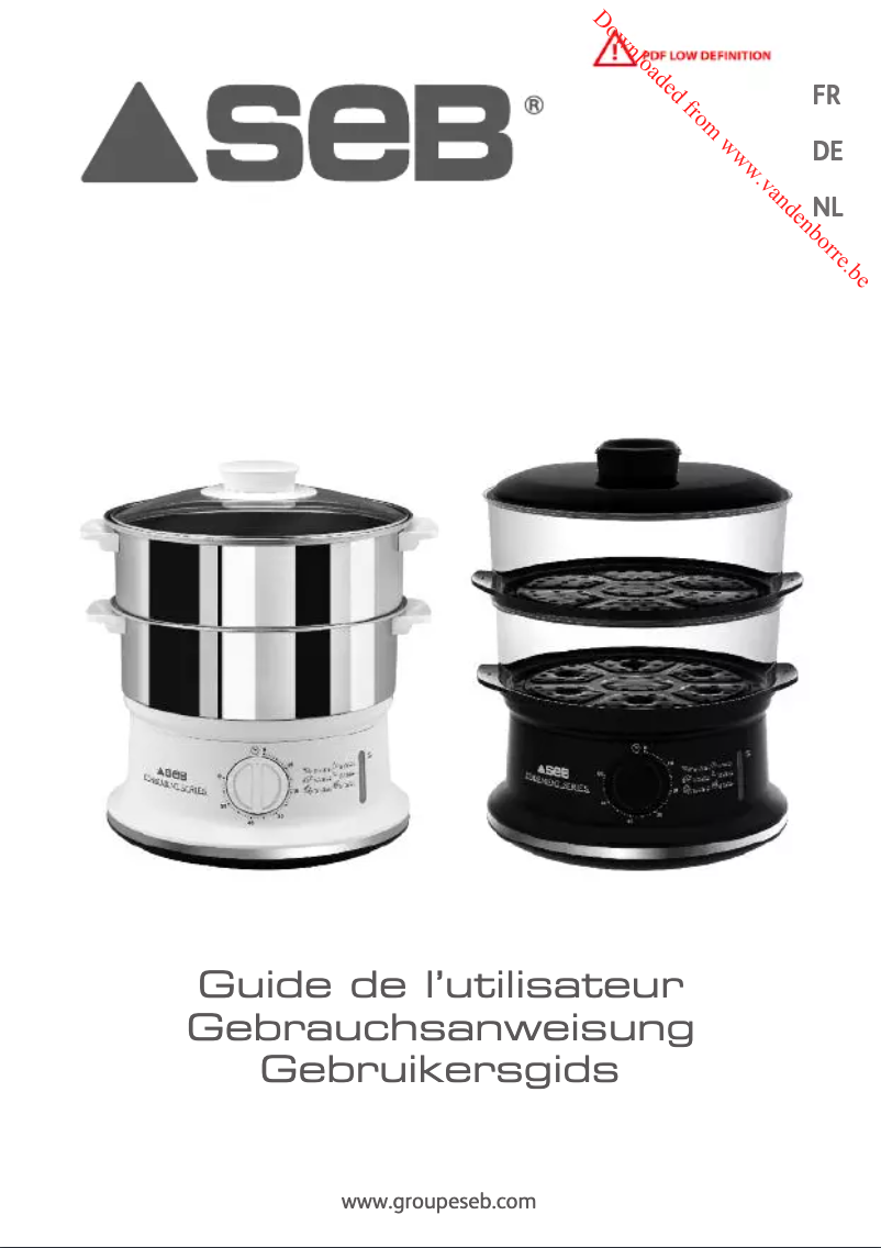 Page 1 de la notice Manuel utilisateur SEB Convenient VC1451