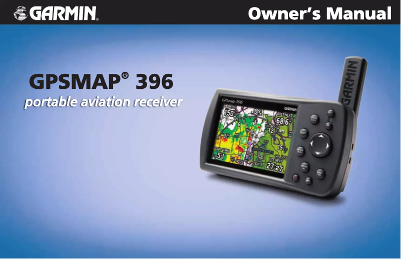 Page 1 de la notice Manuel utilisateur Garmin GPSMAP 396