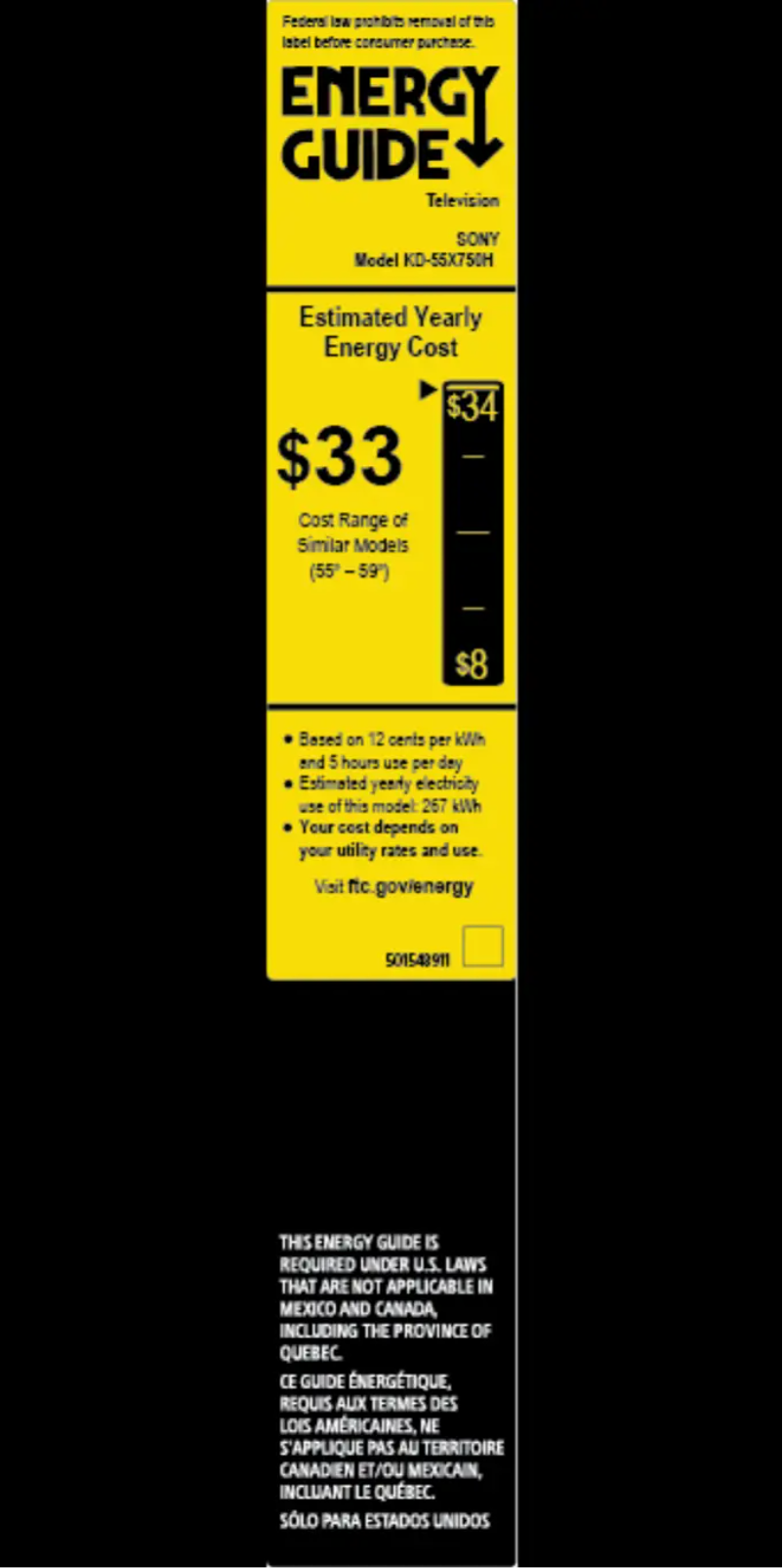 Image de la première page du manuel de l'appareil KD55X750H