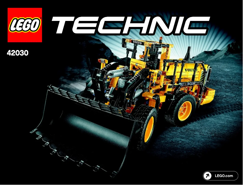 Page 1 de la notice Manuel utilisateur Lego Technic 42030