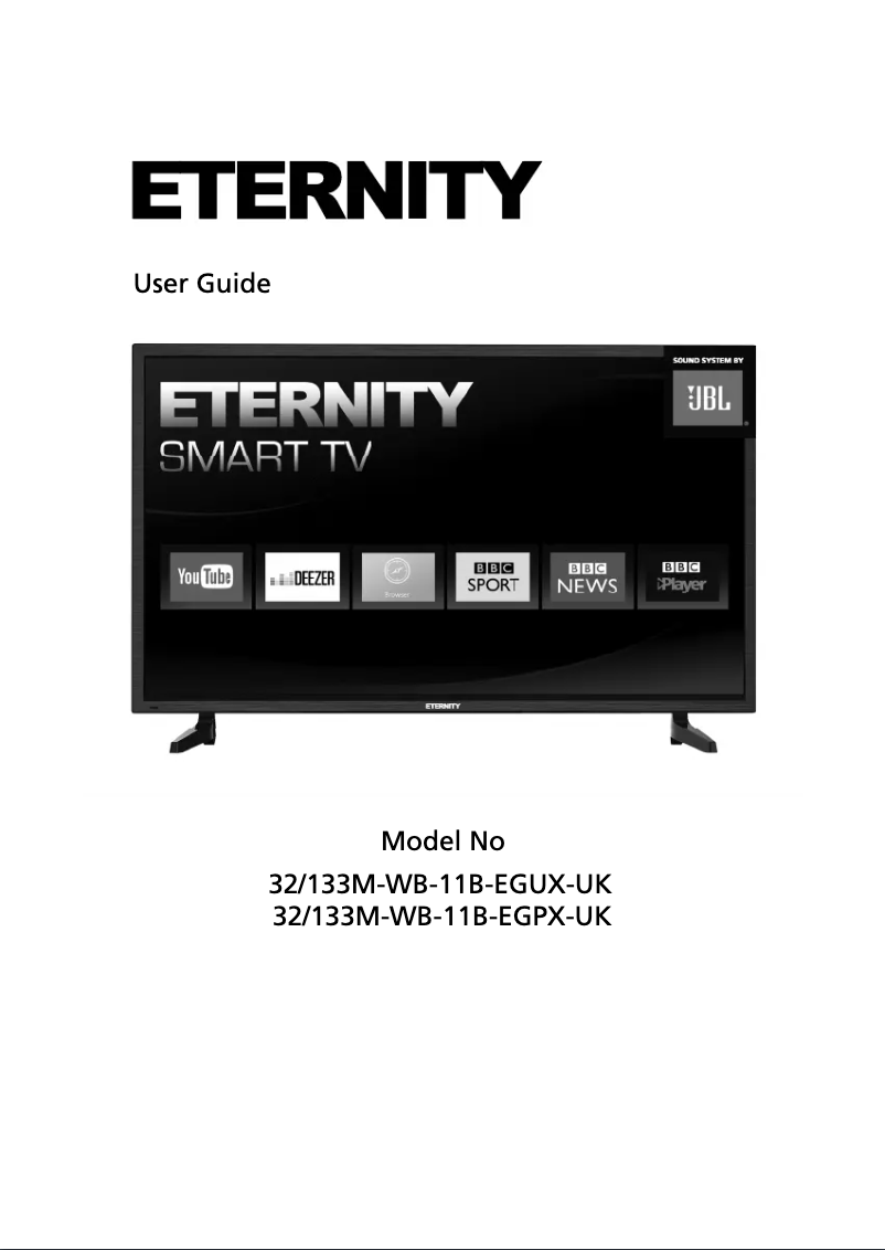 Image de la première page du manuel de l'appareil 32/133M-WB-11B-EGPX-UK