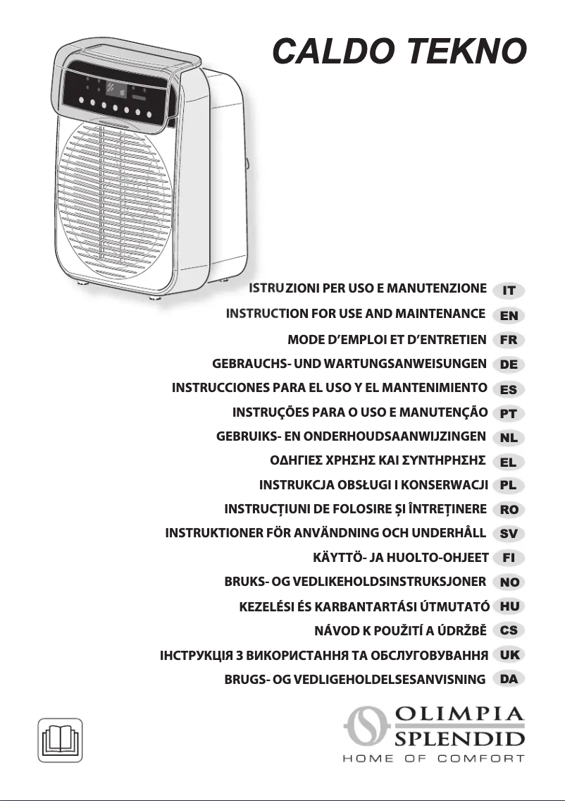 Página 1 del manual Manual de usuario Olimpia Splendid Caldo Tekno