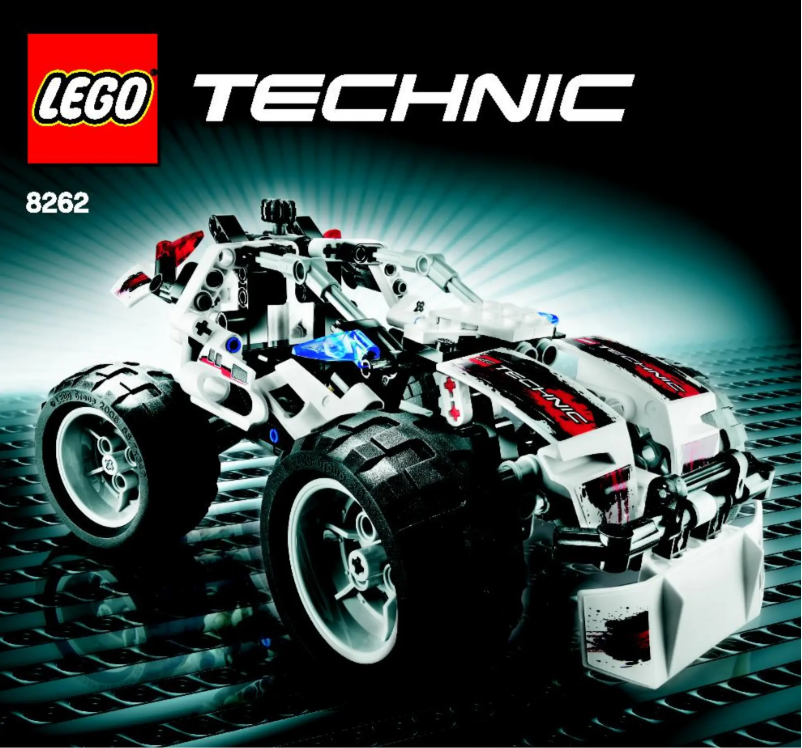 Page 1 de la notice Manuel utilisateur Lego Technic 8262