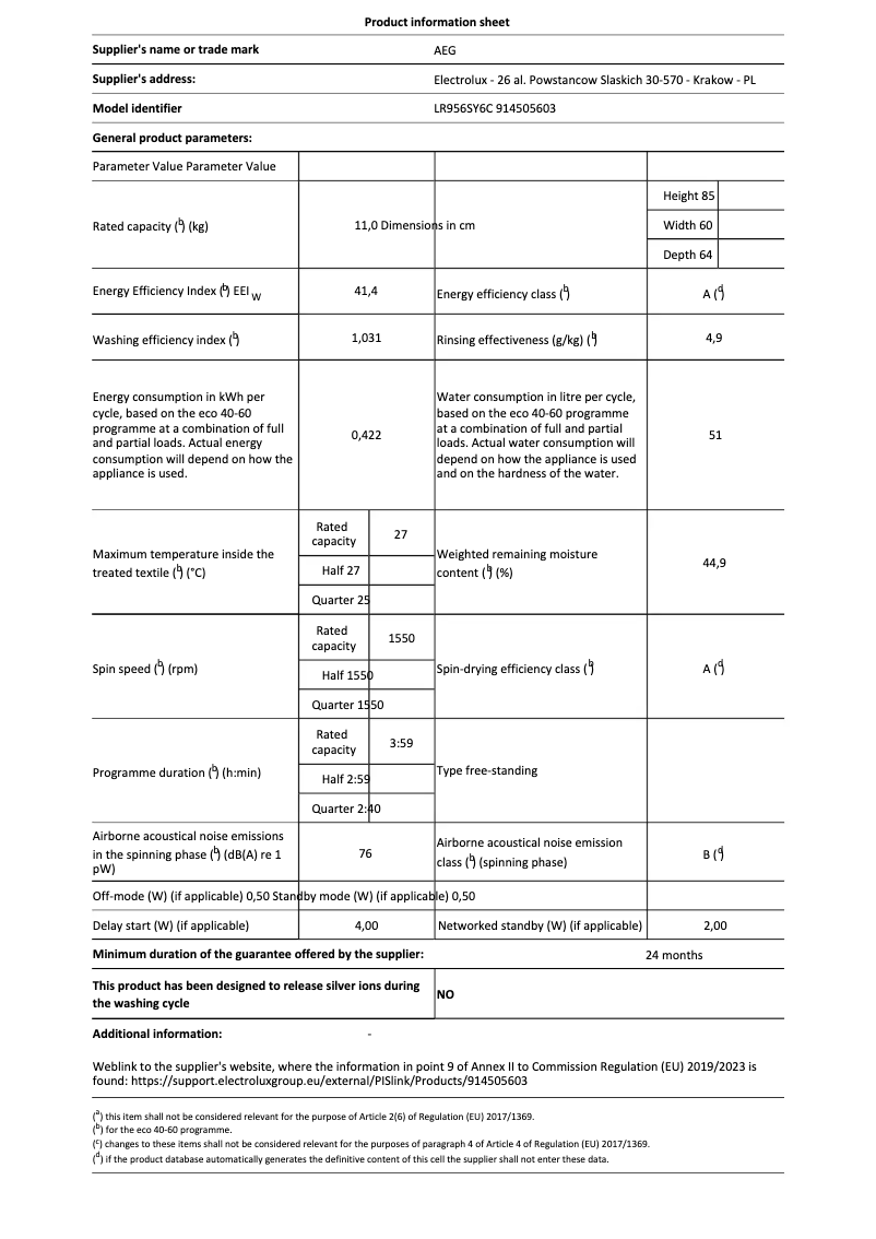 Image de la première page du manuel de l'appareil LR956SY6C