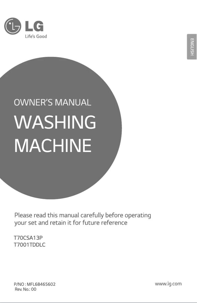 Image de la première page du manuel de l'appareil T7001TDDLC