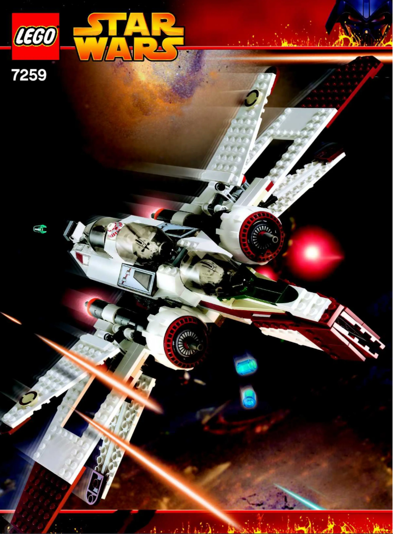 Page 1 de la notice Manuel utilisateur Lego ARC-170 Starfighter (TM)