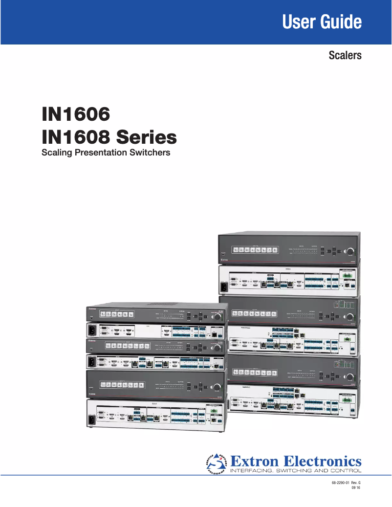 Image de la première page du manuel de l'appareil IN1608 IPCP MA 70