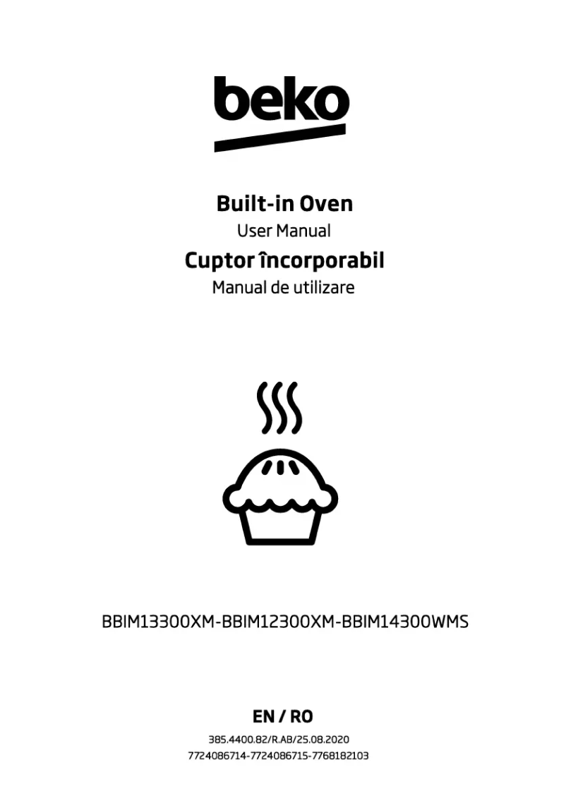 Page 1 de la notice Manuel utilisateur Beko BBIM14300WMS