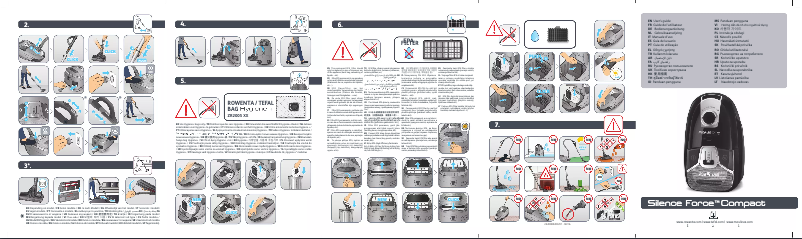 Page n°1 - Manuel utilisateur Rowenta Silence Force Compact RO6371EA