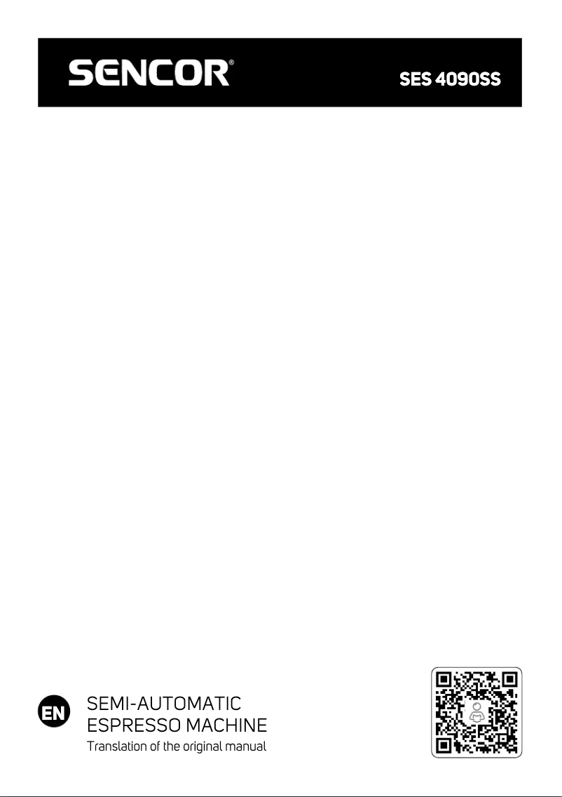 Imagen de la primera página del manual del dispositivo SES 4090SS