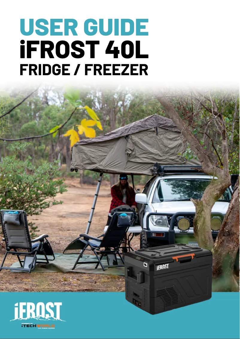 Page n°1 - Manuel utilisateur itechworld iFROST 40L