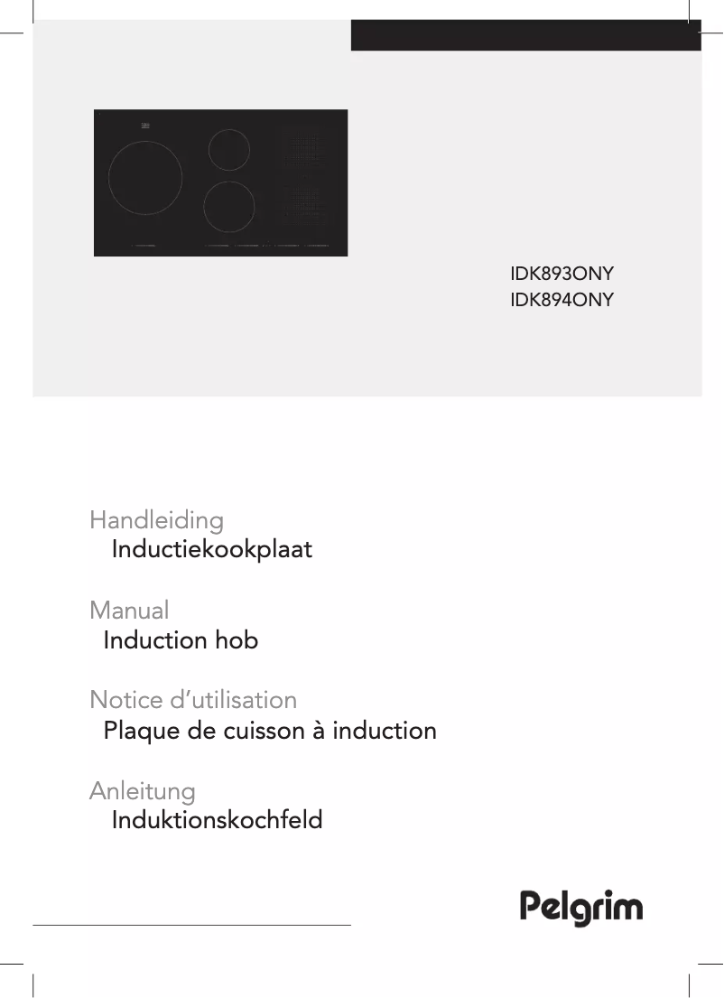 Image de la première page du manuel de l'appareil IDK893ONY