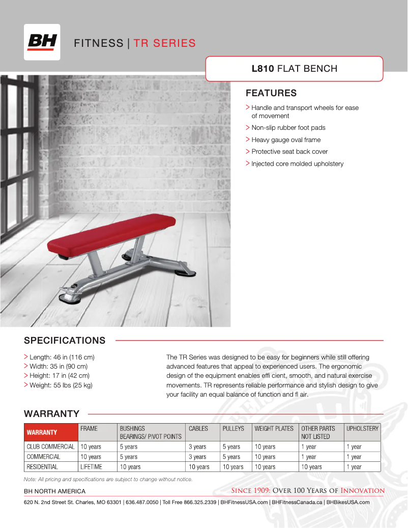 Image de la première page du manuel de l'appareil L810