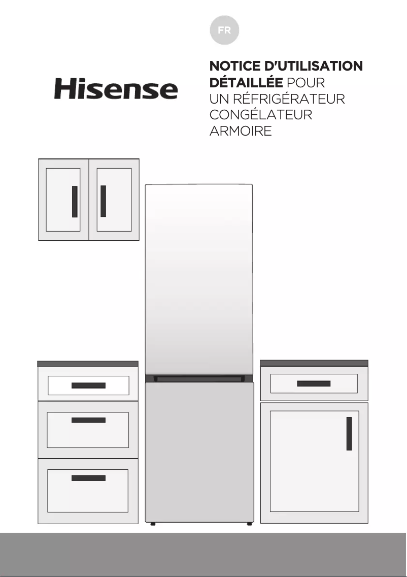 Page 1 de la notice Manuel utilisateur Hisense RB390N4BC10
