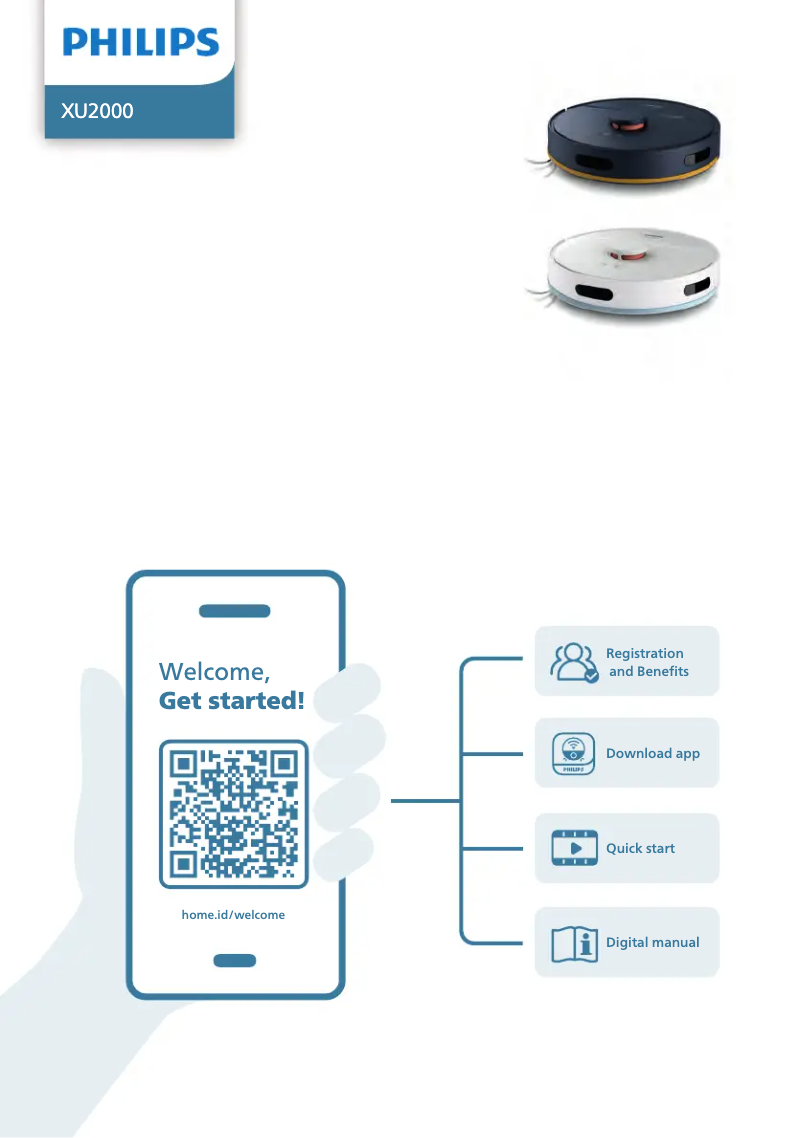 Image de la première page du manuel de l'appareil XU2000