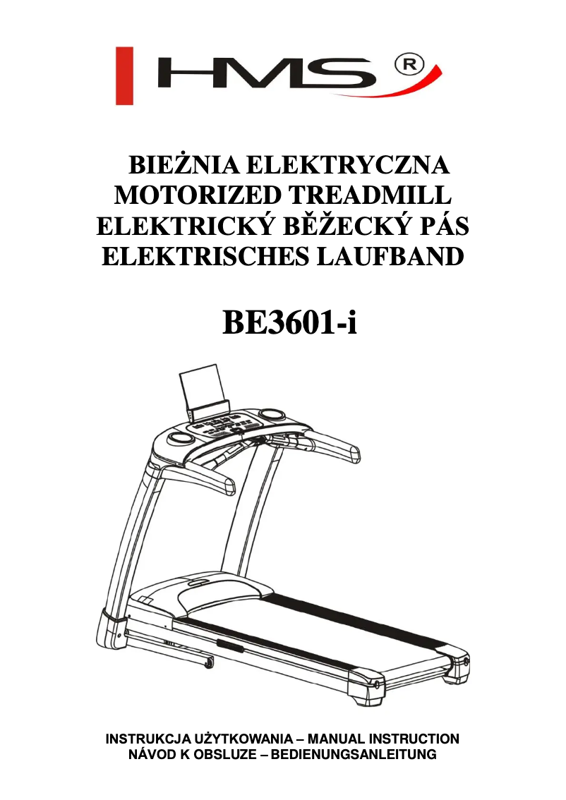 Page n°1 - Manuel utilisateur HMS Premium BE3601-i