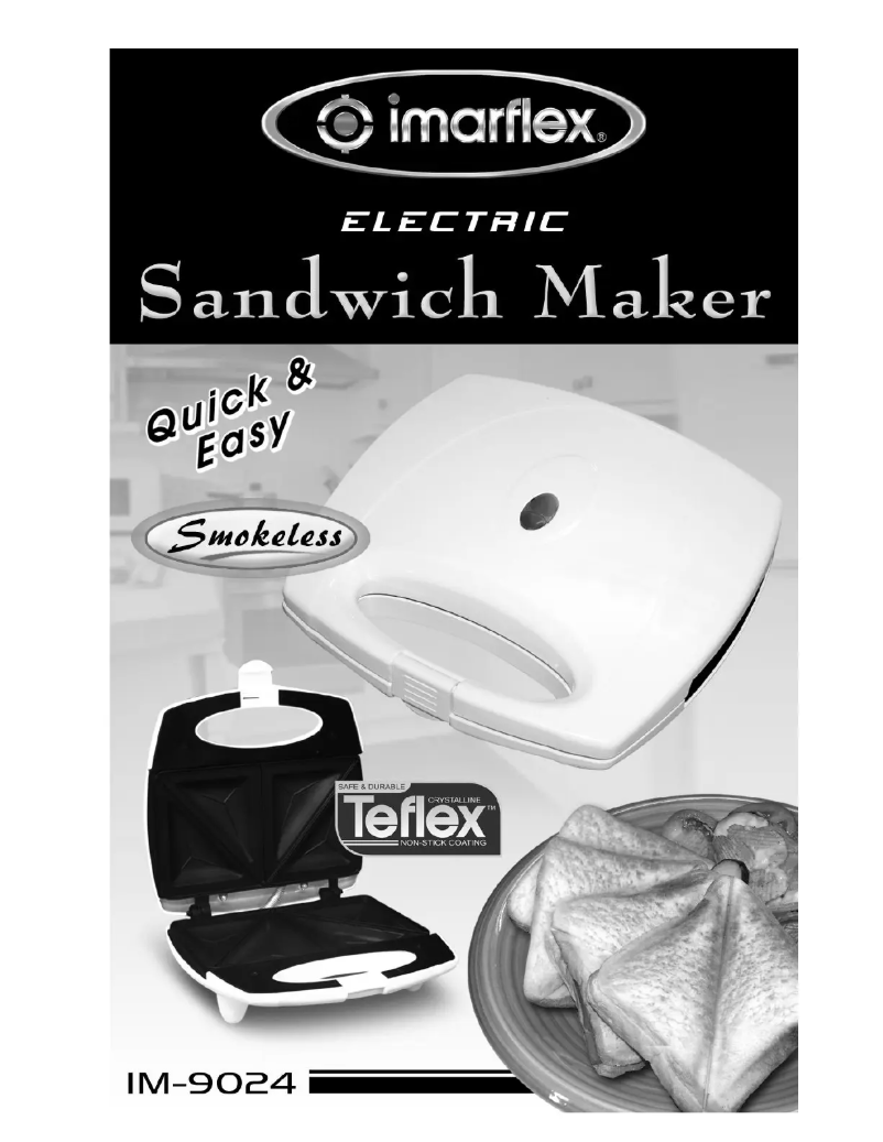 Image de la première page du manuel de l'appareil IM-9024