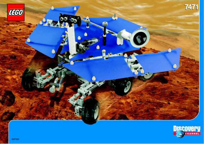 Page 1 de la notice Manuel utilisateur Lego Mars Exploration Rover