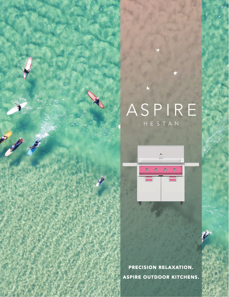 Page 1 de la notice Brochure Hestan Aspire 20