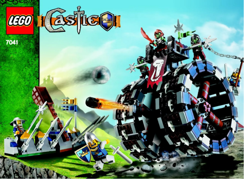 Página 1 del manual Manual de usuario Lego Castle 7041