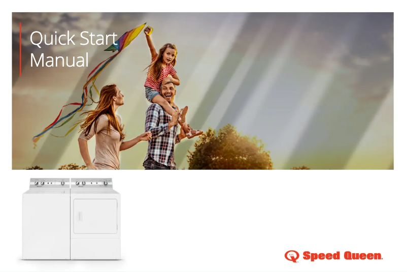 Page n°1 - Guide de démarrage rapide Speed Queen ADG4BRGS117TW01