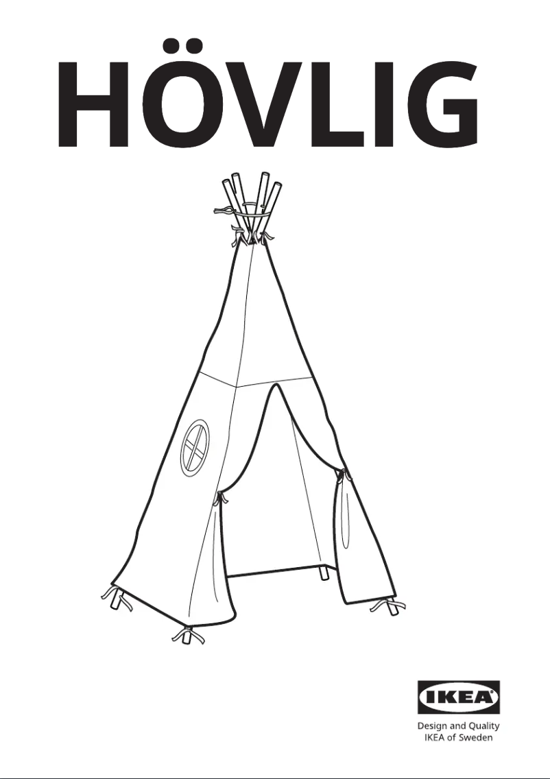 Image de la première page du manuel de l'appareil HÖVLIG 805.348.76